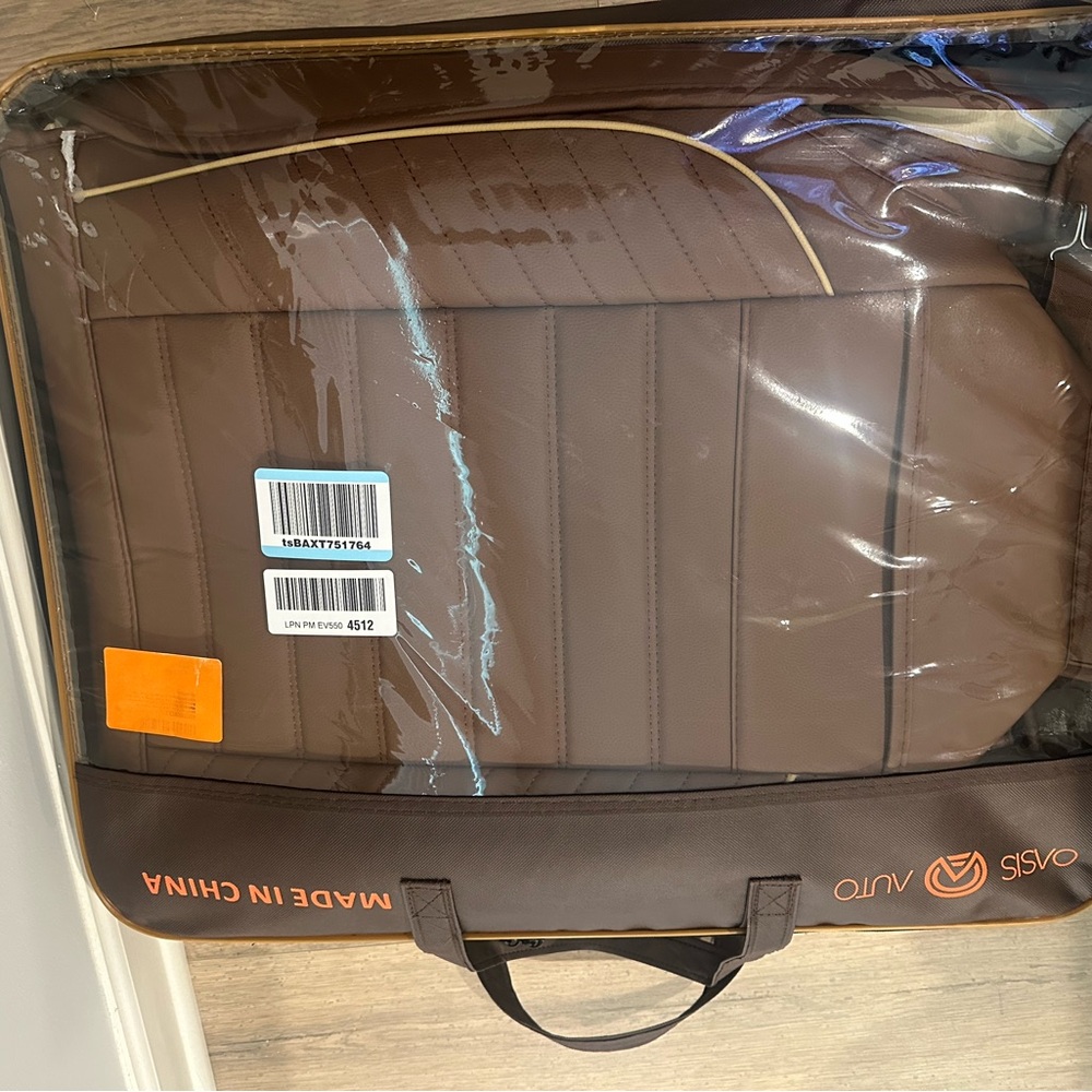 Oasis Auto Premium Leather Front Car Seat Covers